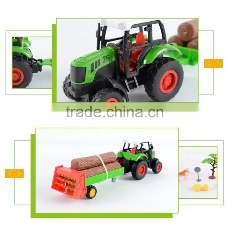 Hot selling high quailty friction toy farmers metal truck model