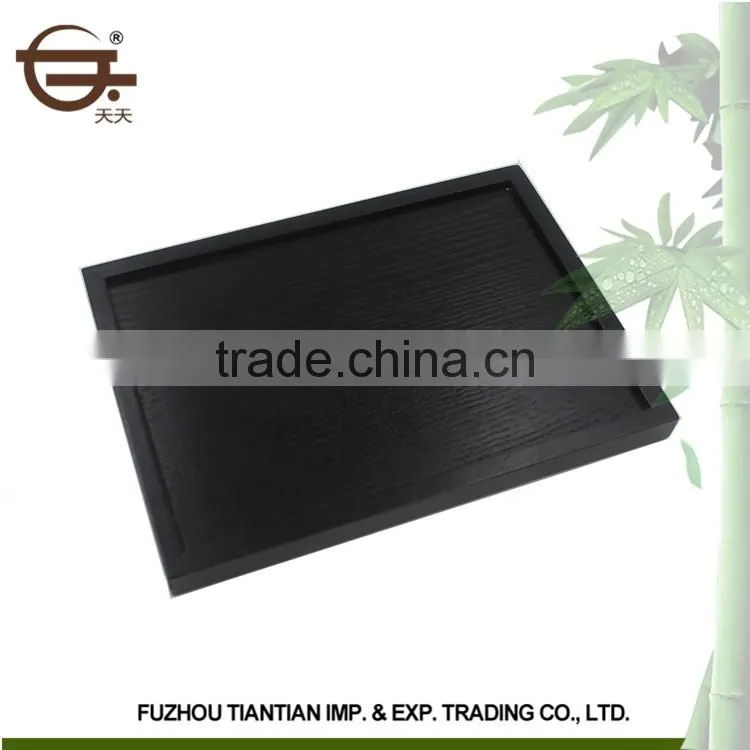 2016 Wholesale square Korean Style wooden serving tray