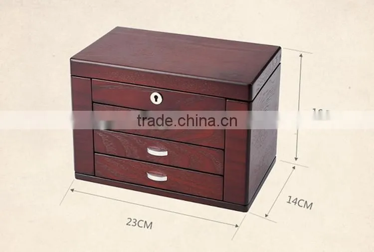 Luxurious superior beautiful wooden jewellery box