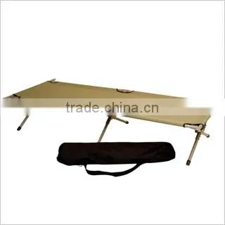 Lightweight aluminum folding camping beds