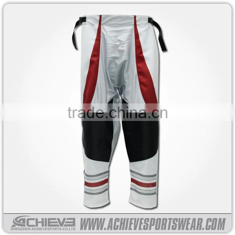 3D Printing Hockey Uniform customized sublimated ice hockey pants