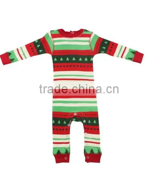 2016 Hot Sale Family One Piece Pajamas The Striped Pajamas