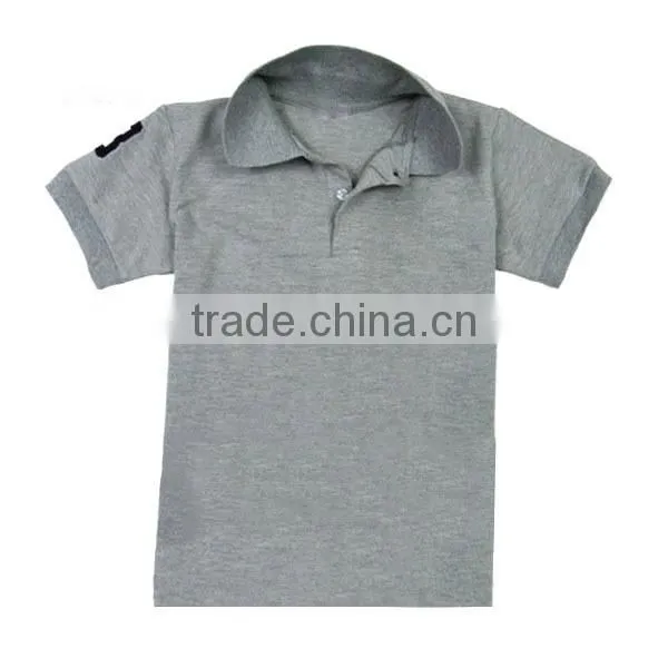 2015 brand new summer boys and girls net cotton polo t shirts sport plain t-shirts wholesale t shirts for kids