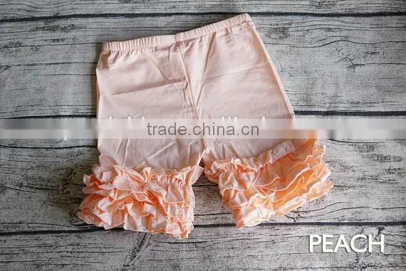 Bulk Sale!Toddler Ruffle Shorts Children Boutique Clothing Wholesale Cotton Short Shorts