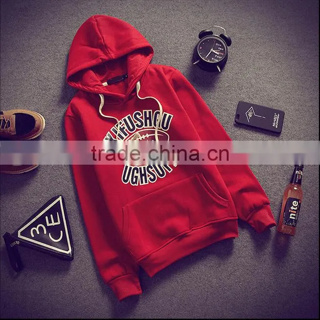 top selling supreme quality custom cotton pullover hoodie printing