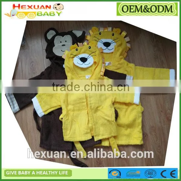 20designs you can choose Bathrobe Cartoon Baby Towel Character