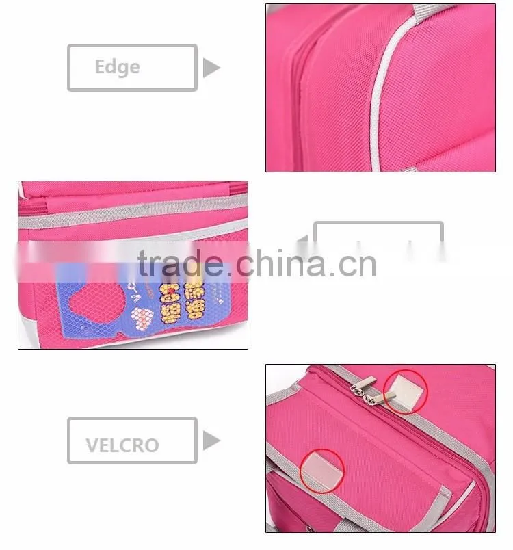 kids lunch bag/canvas lunch bag/foldable cooler bag