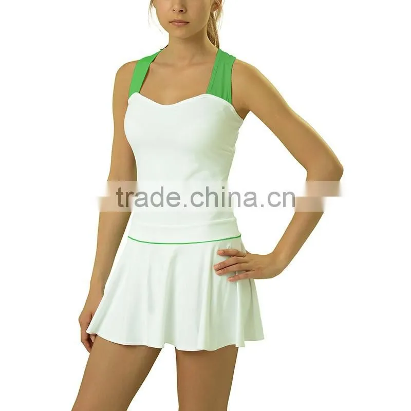 Custom Woman Dress Hot Sale Women Fashion Plain Sexy Tennis Dresses