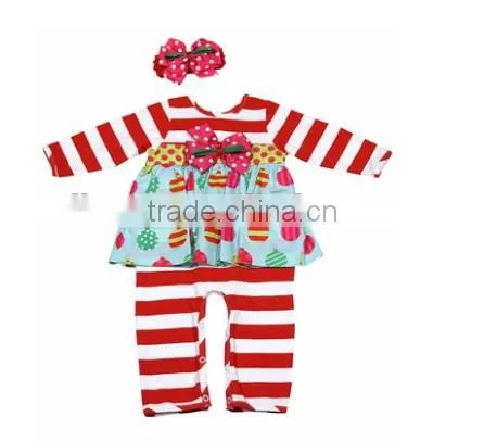 Yiwu factory prices are wholesale manufactures children clothes girl fashion Personalized Christmas outfit