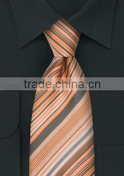 men's polyester woven neck ties