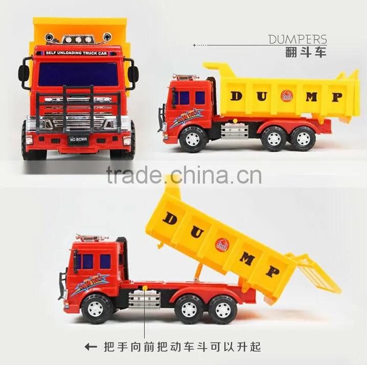 Large cheap plastic toy trucks