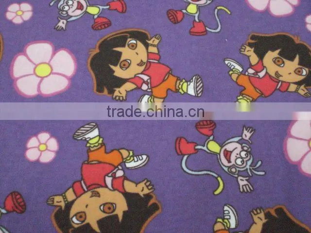 Printed animal print fabrics