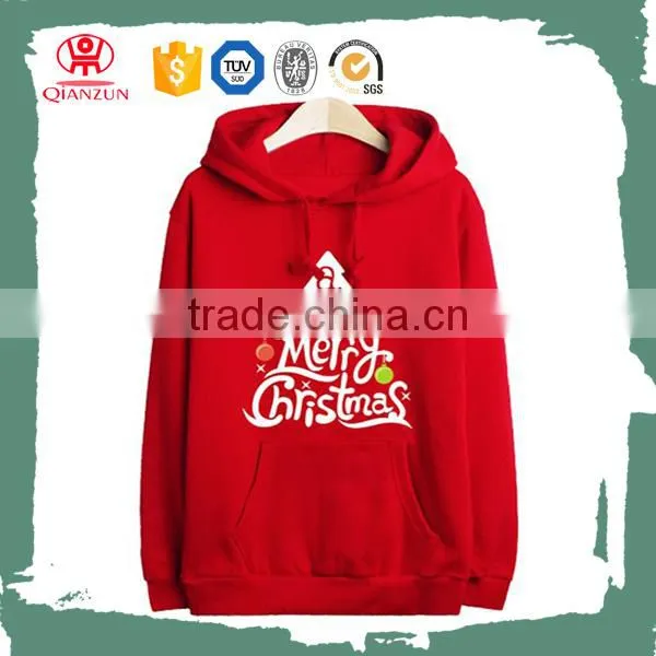 Polar Christmas tree hoodies fleece pullover Merry Christmas letter sweatshirts