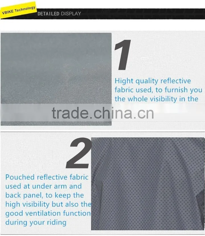 Women's Reflective windproof NIGHT VISION 360 Cycling Jacket