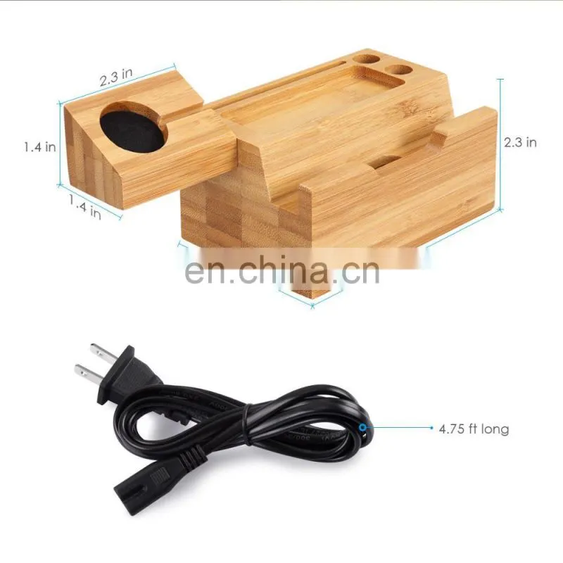 Family use custom made wood office gift wood diy cell phone stand with good quality