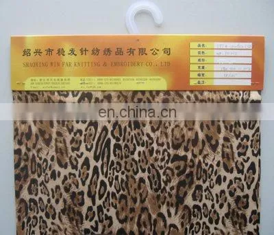 SPANDEX PRINTING KNITTED FABRIC DTY FOR GARMENT