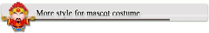 Hot sale Gods of Wealth mascot costume, used mascot costumes