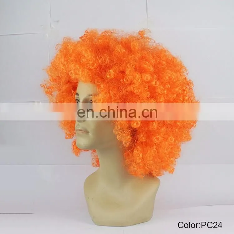 Netherlands football fans orange big wig PC24