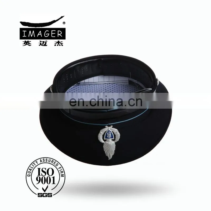Honorable Air Defence Forces Air Commodore Cap with Black Strap for Military Use