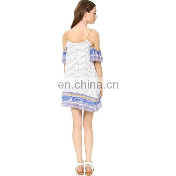 hot selling open shoulder sexy ladies one piece dress