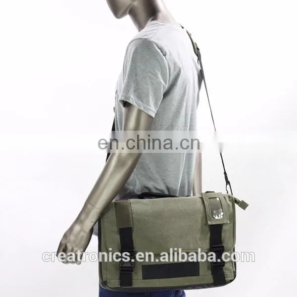 CR export products list customized design satchel bag washed canvas men messenger bag