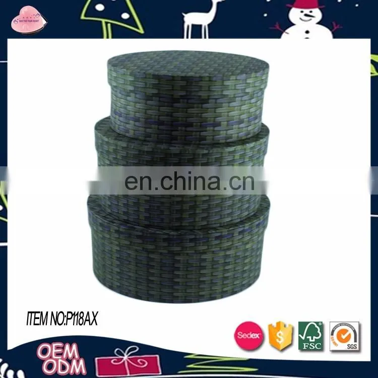 Online shopping kid toy round box storage boxes