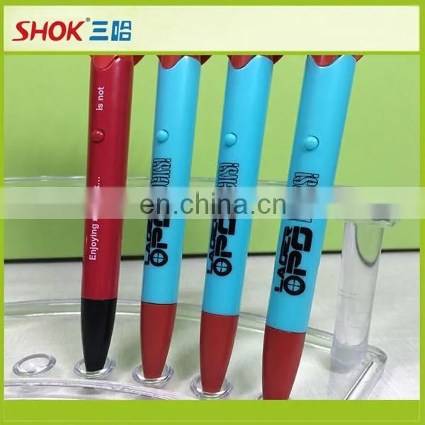 logo customized led Advertising projection pen
