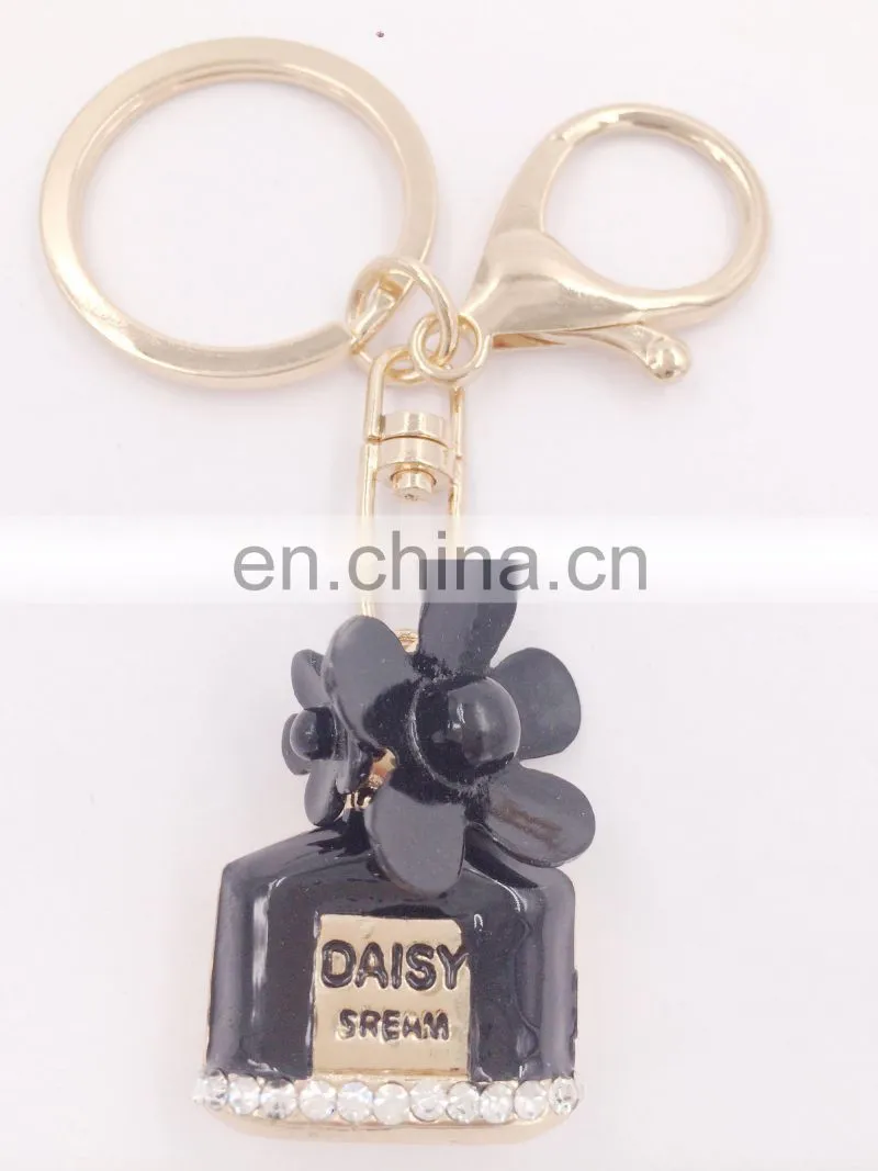 Customize Flower Shape Key Chain Promotion Fashion Key Chain