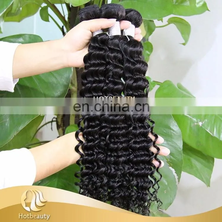 2017 100% Unprocessed Hot Sale Virgin Malaysian deep wave Hair