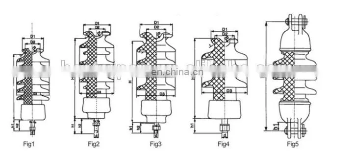 Column Type Electric Ceramic alumina porcelain insulator