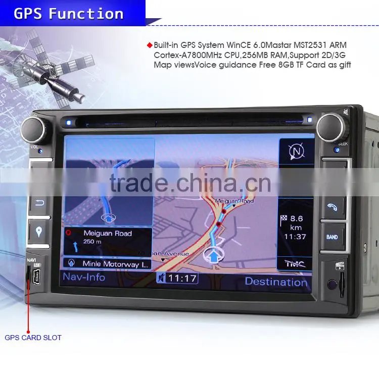 Erisin ES6536G 6.2" Touch Screen Car Stereo GPS Player