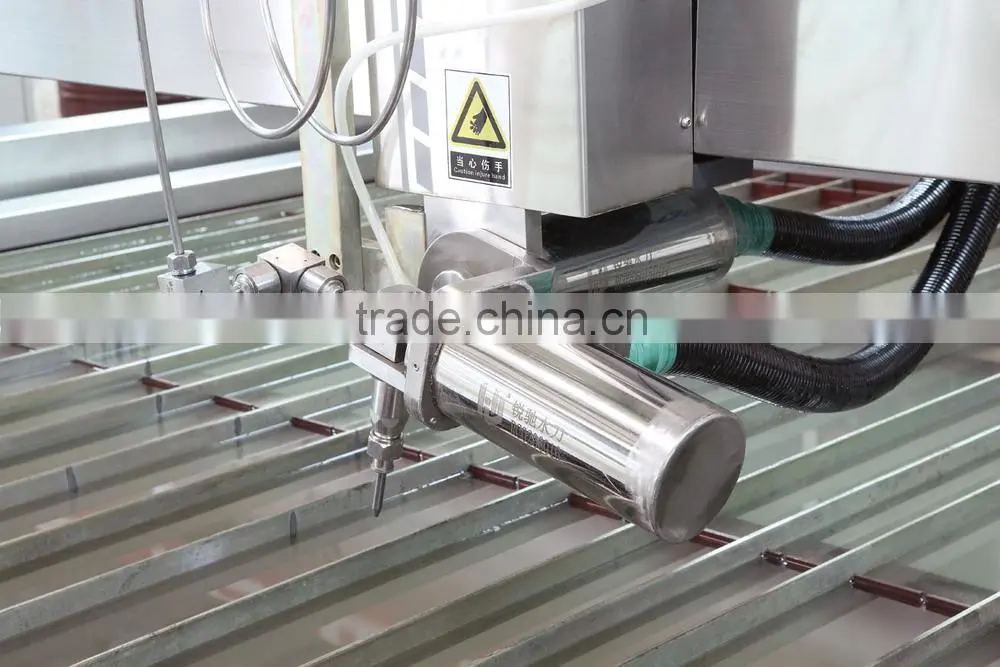 CNC water jet machinery for granite