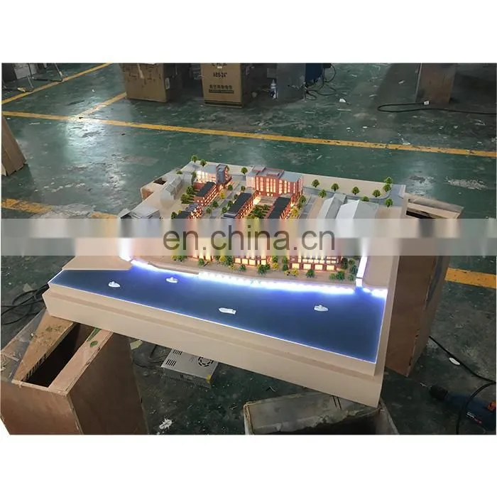 3d laser printer scale building model for real estate marketing