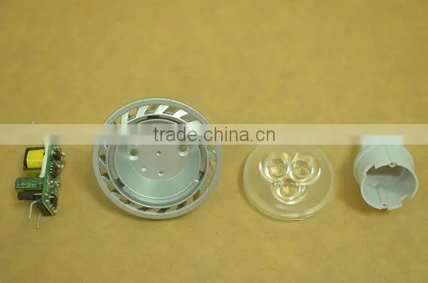 Hight quality products 12v aluminum led MR16 GU5.3 heatsink