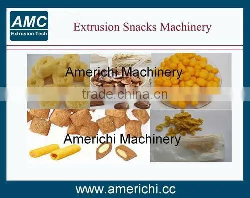 New corn puffs snacks machine