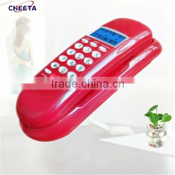 corded analog old fashioned phones