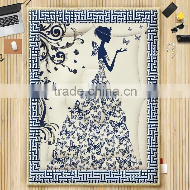 2015 hot selling wholesale printed down filling 3d cartoon kids cotton quilts