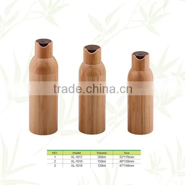 Professional 150ml bamboo lotion bottle with high quality
