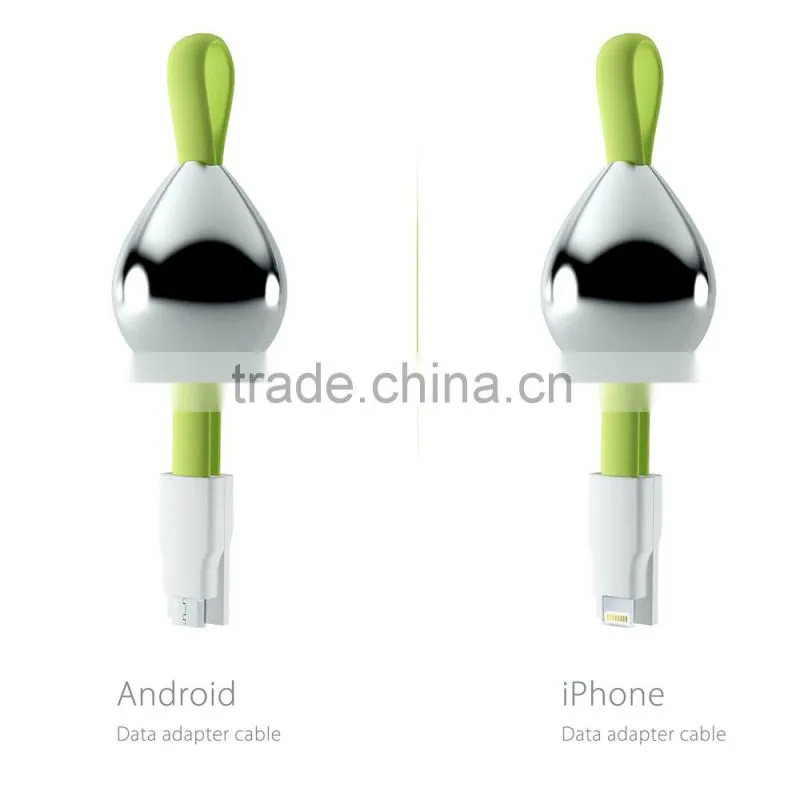 noodle flat usb data charger cable for iphone 4