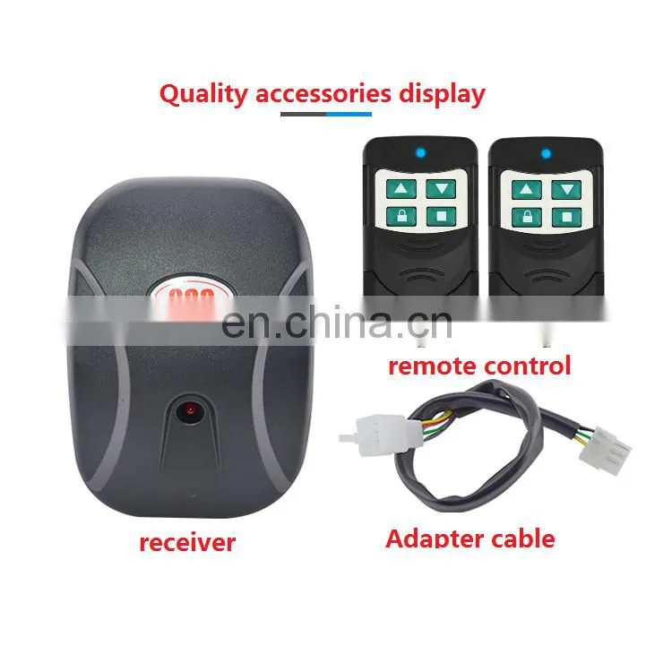 433MHZ Digital electric roller door motor remote control Rolling shutter controller Garage door remote control receiver