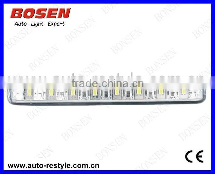 E-mark Super Bright 8 LED DRL, LED Daytime Running Light BOS-008C1