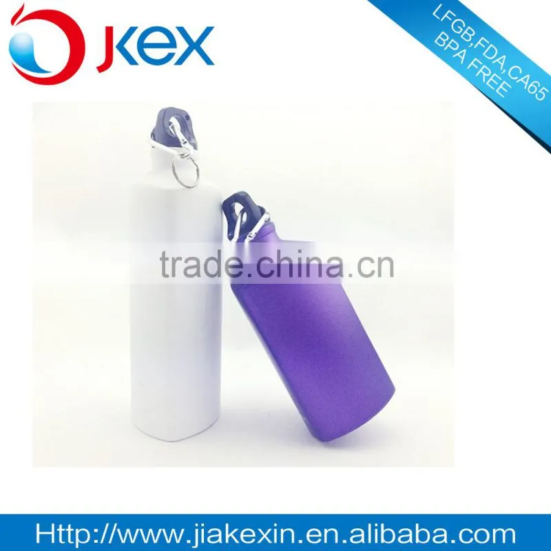 FDA Approved small mouth triangle aluminum sports drinking bottle