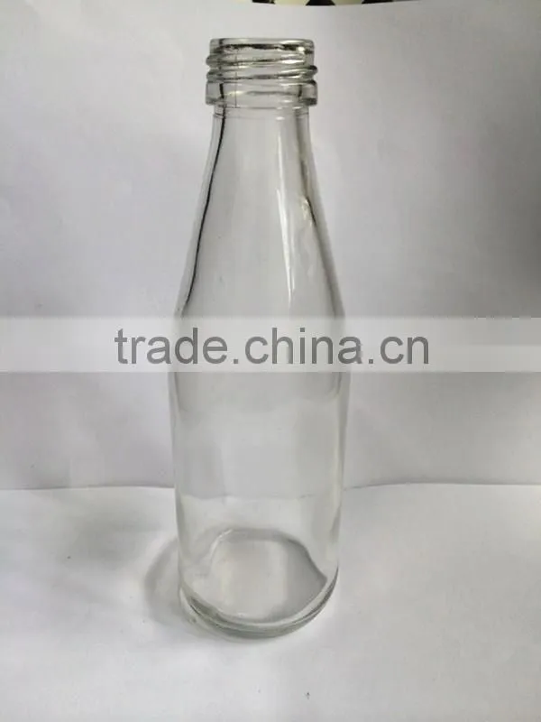 200ml glass soda bottle, glass milk bottle, glass beverage bottle