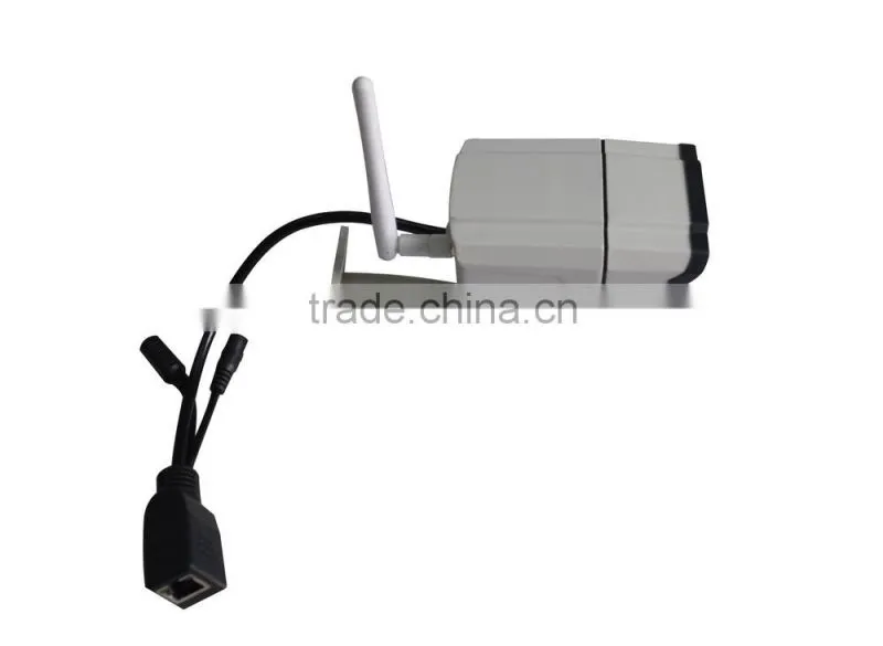 Onvif wireless p2p bullet ip camera 720P WPS Waterproof/Weatherproof for outdoor