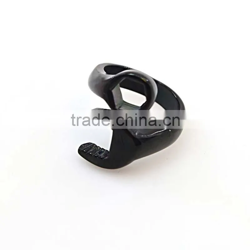 stainless steel tool shape fashion jewelry men's ring