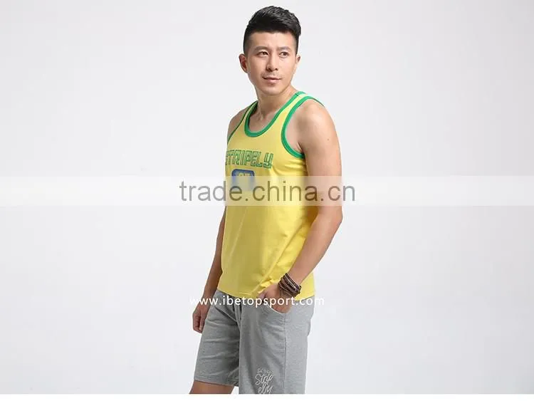 OEM service Custom sportswear coolmax running cotton vest