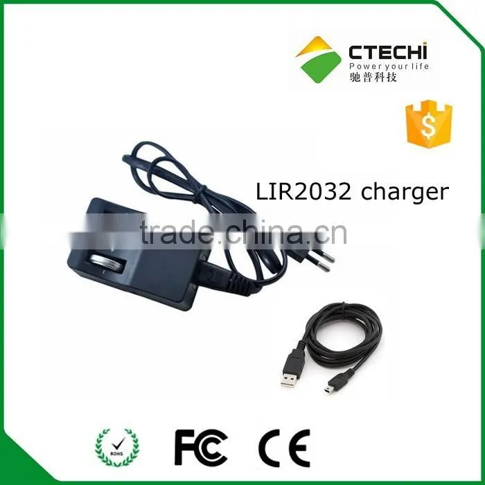 universal USB Charger for button cell LIR2032 LIR2025 LIR2477 LIR2450