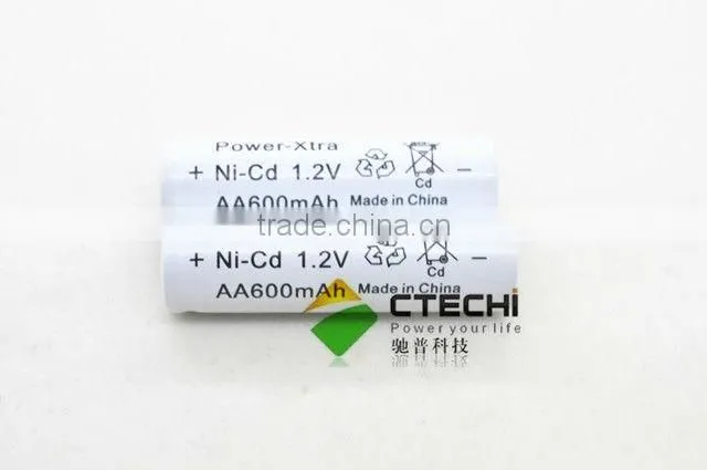 NICD AA 600mah battery pack