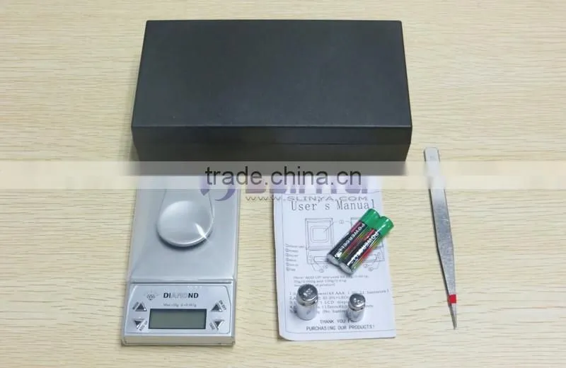 10g to 50g Capacity 0.001g/0.005ct Division Gold/Silver/Diamond Digital Jewelry Scale