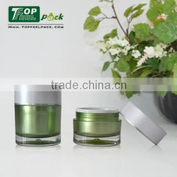 2015 hot selling Plastic Acrylic Jar for Cosmetic Cream